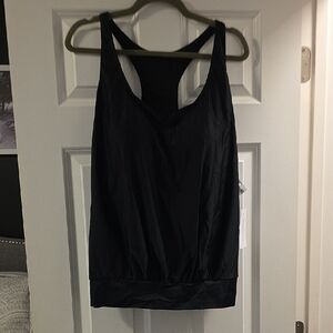 Women's Black Sleepwear Tank Top